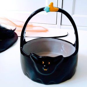 Halloween Bat Candy Basket Tray